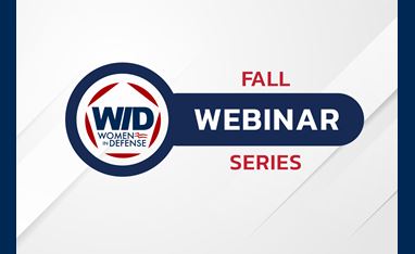 The WID logo with the words "Fall Webinar Series" in blue and red font over a white background. 